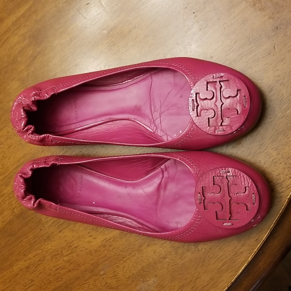 Tory Burch pink shoes